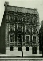 An illustration from A half century of Chicago building : a practical reference guide : all building laws and ordinances brought to date : historical, technical and statistical review of the construction and material development of America's inland metropolis (1910)