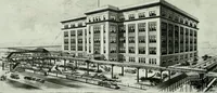 An illustration from A half century of Chicago building : a practical reference guide : all building laws and ordinances brought to date : historical, technical and statistical review of the construction and material development of America's inland metropolis (1910)