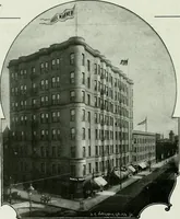 An illustration from A half century of Chicago building : a practical reference guide : all building laws and ordinances brought to date : historical, technical and statistical review of the construction and material development of America's inland metropolis (1910)