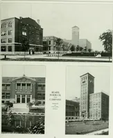 An illustration from A half century of Chicago building : a practical reference guide : all building laws and ordinances brought to date : historical, technical and statistical review of the construction and material development of America's inland metropolis (1910)