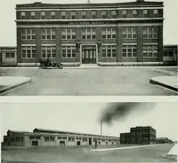 An illustration from A half century of Chicago building : a practical reference guide : all building laws and ordinances brought to date : historical, technical and statistical review of the construction and material development of America's inland metropolis (1910)