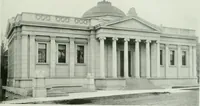 An illustration from A half century of Chicago building : a practical reference guide : all building laws and ordinances brought to date : historical, technical and statistical review of the construction and material development of America's inland metropolis (1910)