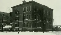 An illustration from A half century of Chicago building : a practical reference guide : all building laws and ordinances brought to date : historical, technical and statistical review of the construction and material development of America's inland metropolis (1910)
