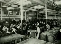 An illustration from A half century of Chicago building : a practical reference guide : all building laws and ordinances brought to date : historical, technical and statistical review of the construction and material development of America's inland metropolis (1910)