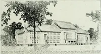 An illustration from A half century of Chicago building : a practical reference guide : all building laws and ordinances brought to date : historical, technical and statistical review of the construction and material development of America's inland metropolis (1910)