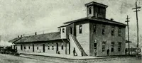 An illustration from A half century of Chicago building : a practical reference guide : all building laws and ordinances brought to date : historical, technical and statistical review of the construction and material development of America's inland metropolis (1910)