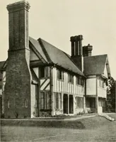 An illustration from The half-timber house; its origin, design, modern plan, and construction; (1912)