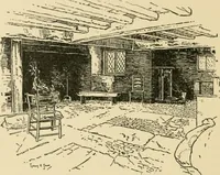 An illustration from The half-timber house; its origin, design, modern plan, and construction; (1912)