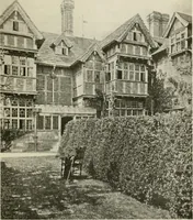 An illustration from The half-timber house; its origin, design, modern plan, and construction; (1912)