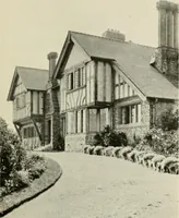 An illustration from The half-timber house; its origin, design, modern plan, and construction; (1912)