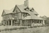 An illustration from The half-timber house; its origin, design, modern plan, and construction; (1912)