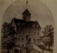 An illustration from Halliday's collection of photographs of colonial and provincial houses, 1628-1775 (1894)
