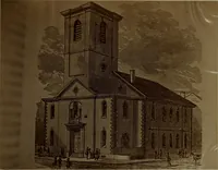 An illustration from Halliday's collection of photographs of colonial and provincial houses, 1628-1775 (1894)