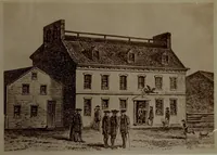 An illustration from Halliday's collection of photographs of colonial and provincial houses, 1628-1775 (1894)