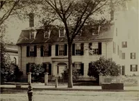 An illustration from Halliday's collection of photographs of colonial and provincial houses, 1628-1775 (1894)