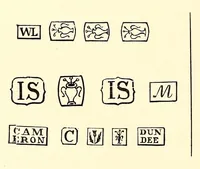 An illustration from Hall marks on gold and silver plate (1891)