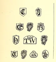 An illustration from Hall marks on gold and silver plate (1891)