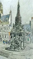 Picture 17 of 33 from Vanished halls and cathedrals of France (1917), leaf 194