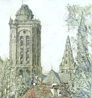 Picture 21 of 33 from Vanished halls and cathedrals of France (1917), leaf 238