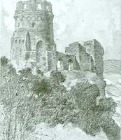 An illustration from Vanished halls and cathedrals of France (1917)