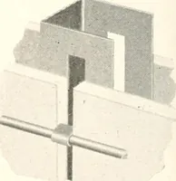 An illustration from Handbook for architects and builders (1898)