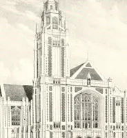 An illustration from Handbook for architects and builders (1898)