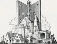 An illustration from Handbook for architects and builders (1898)