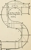 An illustration from Handbook for carpet measurers, cutters and salesmen : including topics of general interest to the trade with illustrations and diagrams (1905)