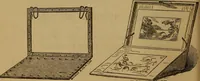 An illustration from Hand-book for the preservation of pictures; containing practical instructions for cleaning, lining, repairing, and restoring oil paintings, with remarks on the distribution of works of art in houses and galleries, their care and preservation (1876)