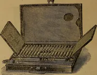 An illustration from Hand-book for the preservation of pictures; containing practical instructions for cleaning, lining, repairing, and restoring oil paintings, with remarks on the distribution of works of art in houses and galleries, their care and preservation (1876)