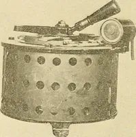 An illustration from Handbook for the use of electricians in the operation and care of electrical machinery and apparatus of the U. S. seacoast defenses .. (1904)