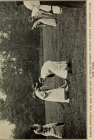 An illustration from Handbook of athletic games for players, instructors, and spectators, comprising fifteen major ball games, track and field athletics and rowing races (1916)