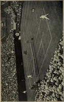 An illustration from Handbook of athletic games for players, instructors, and spectators, comprising fifteen major ball games, track and field athletics and rowing races (1916)