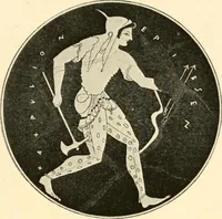 An illustration from A handbook of Attic red-figured vases signed by or attributed to the various masters of the sixth and fifth centuries B. C. (1919)