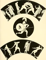 An illustration from A handbook of Attic red-figured vases signed by or attributed to the various masters of the sixth and fifth centuries B. C. (1919)