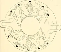 An illustration from A handbook of Attic red-figured vases signed by or attributed to the various masters of the sixth and fifth centuries B. C. (1919)