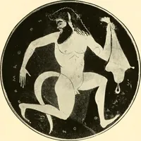 An illustration from A handbook of Attic red-figured vases signed by or attributed to the various masters of the sixth and fifth centuries B. C. (1919)