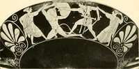 An illustration from A handbook of Attic red-figured vases signed by or attributed to the various masters of the sixth and fifth centuries B. C. (1919)