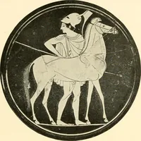 An illustration from A handbook of Attic red-figured vases signed by or attributed to the various masters of the sixth and fifth centuries B. C. (1919)