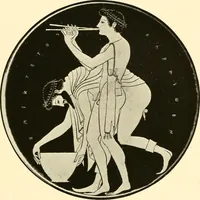 An illustration from A handbook of Attic red-figured vases signed by or attributed to the various masters of the sixth and fifth centuries B. C. (1919)