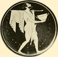 An illustration from A handbook of Attic red-figured vases signed by or attributed to the various masters of the sixth and fifth centuries B. C. (1919)