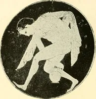 An illustration from A handbook of Attic red-figured vases signed by or attributed to the various masters of the sixth and fifth centuries B. C. (1919)