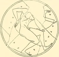 An illustration from A handbook of Attic red-figured vases signed by or attributed to the various masters of the sixth and fifth centuries B. C. (1919)
