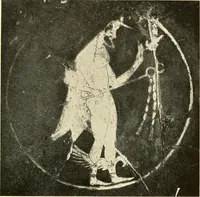 An illustration from A handbook of Attic red-figured vases signed by or attributed to the various masters of the sixth and fifth centuries B. C. (1919)