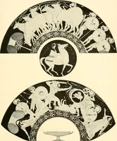 An illustration from A handbook of Attic red-figured vases signed by or attributed to the various masters of the sixth and fifth centuries B. C. (1919)