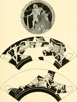 An illustration from A handbook of Attic red-figured vases signed by or attributed to the various masters of the sixth and fifth centuries B. C. (1919)