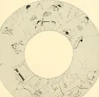 An illustration from A handbook of Attic red-figured vases signed by or attributed to the various masters of the sixth and fifth centuries B. C. (1919)