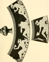 An illustration from A handbook of Attic red-figured vases signed by or attributed to the various masters of the sixth and fifth centuries B. C. (1919)