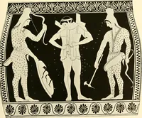 An illustration from A handbook of Attic red-figured vases signed by or attributed to the various masters of the sixth and fifth centuries B. C. (1919)