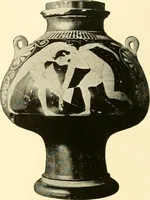 An illustration from A handbook of Attic red-figured vases signed by or attributed to the various masters of the sixth and fifth centuries B. C. (1919)